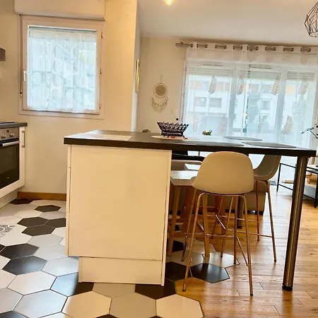 L Ecrin Du Canal - T2 - Metro - Quiet - アパート *