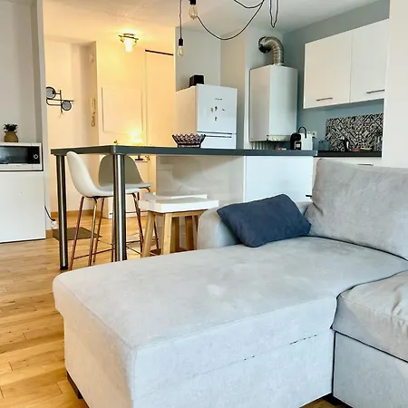 Appartement L Ecrin Du Canal - T2 - Metro - Quiet -