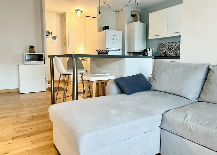 Appartement L Ecrin Du Canal - T2 - Metro - Quiet -