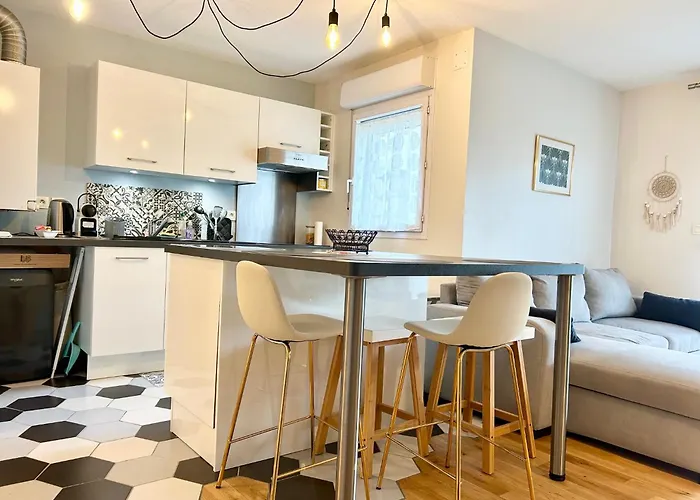 Appartement L Ecrin Du Canal - T2 - Metro - Quiet -