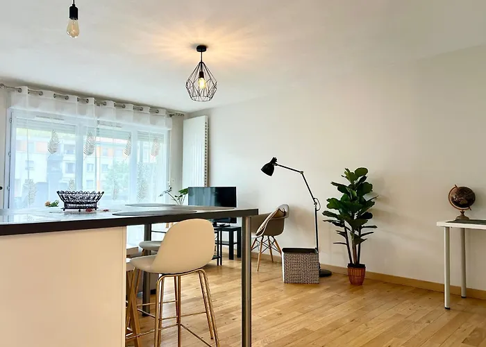 L Ecrin Du Canal - T2 - Metro - Quiet - Appartement